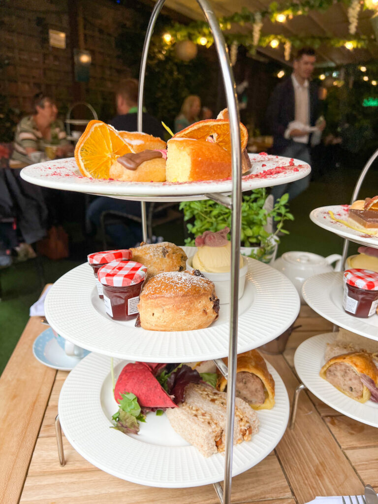 Afternoon tea at the Secret Garden